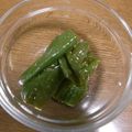 momokochan's cooksnap of when they made 白ゴマ入り～ピーマンの煮びたし.