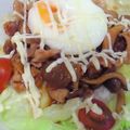 ゆあなママ's cooksnap of when they made 焼肉エッグマヨ丼.