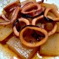 TOモカ's cooksnap of when they made イカと聖護院大根の煮物.