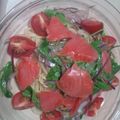 ☆あきぴこ☆'s cooksnap of when they made サーモンのカルパッチョの冷製パスタ.
