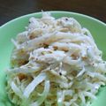 chippu's cooksnap of when they made 帆立ダイコンのピリ辛つきだし.