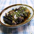 シャンプーハット's cooksnap of when they made 夏野菜で簡単おつまみ☆茄子の焼きびたし.