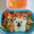 シングルみどり's cooksnap of when they made 簡単！コアラのマーチ、キャラ弁。.