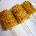 ピナタンポポ's cooksnap of when they made 食べやすい!!焼きとうもろこし☆.