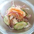 かめ凜's cooksnap of when they made スライサーだけ！新たまねぎで和風マリネ♪.