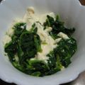 モナ・m's cooksnap of when they made 脳活性化！モロヘイヤと豆腐のしそドレ和え.