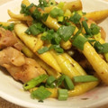 ☆momoco☆'s cooksnap of when they made たけのこと鶏肉のマヨ照り焼き.