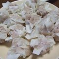 しょしらてば's cooksnap of when they made 簡単！手作り豚肉シュウマイ.