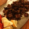 123ママ's cooksnap of when they made クレソンを添えて♪コリコリ砂肝のからあげ.