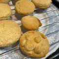 クック3GU9HR☆'s cooksnap of when they made ＨＭと生クリームでお手軽スコーン.
