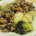 桃たんぽぽ's cooksnap of when they made 豚そぼろとじゃがいもの煮物☆.