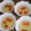 ☆すいか★'s cooksnap of when they made 日本茶とさくらんぼのゼリー.
