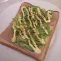 龍青空ママ's cooksnap of when they made 耳まで美味しい♡ハムトースト♪.