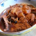 eigokobo's cooksnap of when they made 骨まで食べれるブリ大根.