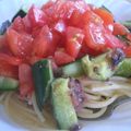 みくこ's cooksnap of when they made さっぱり♪超簡単♪和風冷製パスタ.