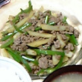 Lene's cooksnap of when they made ★じゃがいもとピーマンの中華風炒め物★.