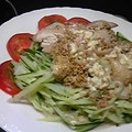 kyonmi's cooksnap of when they made 自家製ゴマだれでしっとり棒棒鶏（＾－＾）.