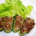 ラッチーU^ｪ^U's cooksnap of when they made ピーマンの肉詰め♪チーズ隠れ♪.