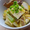 てる坊's cooksnap of when they made 肉豆腐の卵とじ.