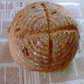 カバゴン's cooksnap of when they made 実がぎっしりカンパーニュ（ＨＢ使用）.