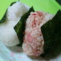 ☆★ひよこ★☆'s cooksnap of when they made 簡単☆ハムとかつお節のおにぎり.
