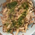 ナクノボリ's cooksnap of when they made 豚肉ときのこのバターポン酢炒め.