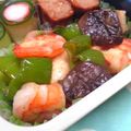 七色ワクチン's cooksnap of when they made 【お弁当用】ピーマン＆えびの塩炒め.