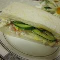 miyuki12's cooksnap of when they made クリチ・卵サラダ・カニカマのサンドイッチ.