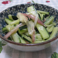 さったんママ's cooksnap of when they made きゅうりと茗荷の＊ポン酢和え.