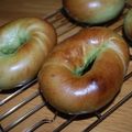 サオリ's cooksnap of when they made 青汁ベーグル.
