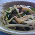 doiko's cooksnap of when they made エリンギともやしのさっぱり炒め.