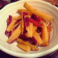 catopia's cooksnap of when they made 甘～ぃ♡サツマイモのきんぴら♡.