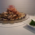 れな犬's cooksnap of when they made ✿揚げ茄子と蒸し鶏の中華風✿.