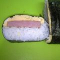 ケロケロ蛙's cooksnap of when they made お弁当に、お弁当箱ぴったりスパム巻き.