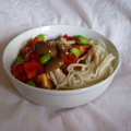 こり～'s cooksnap of when they made 夏うま！きのことトマトの涼そうめん.