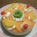 まあくんのおくさん's cooksnap of when they made フレッシュオレンジde爽やかチーズケーキ.