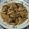 うまうま・らぶ's cooksnap of when they made 子供が好きな☆鶏肉ときのこの醤油バター.