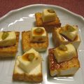まろんかふぇ's cooksnap of when they made 厚揚げとクリームチーズのわさび醤油.