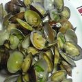 九曜（クヨウ）'s cooksnap of when they made あさりバター炒め.