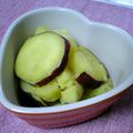 mikkusan's cooksnap of when they made 簡単♪おいしい♪サツマイモのレモン煮.