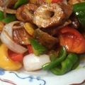kimimaruo's cooksnap of when they made ちくチリ❢　～ちくわのチリソース炒め.