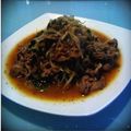 Ｅ－１０'s cooksnap of when they made シソたっぷり！もやし豚炒め.