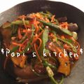 papikun's cooksnap of when they made 茄子オクラかぼちゃ★速攻☆南蛮漬け.