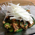 よっしー510's cooksnap of when they made きゅうりと　鯖味噌煮缶の　和え物.