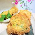 あっぷるカモミール's cooksnap of when they made じゃこと三つ葉の豆腐揚げ.