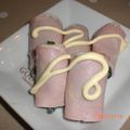 creamcrepe's cooksnap of when they made マヨ&ワカメのハムロール。.