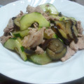 チャルの幸せご飯's cooksnap of when they made 太きゅうりと豚肉の炒めもの.