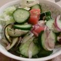 ａ．sunmoon's cooksnap of when they made 夏野菜のマリネ風サラダ.