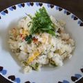 norikeiママ's cooksnap of when they made キレイ色♪3色焼き飯.