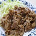 チャムさん's cooksnap of when they made 豚肉の生姜焼き✿✿✿.